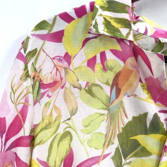 Roller Rabbit Floral Imza Presley Jumpsuit Romper - Picture 5 of 8